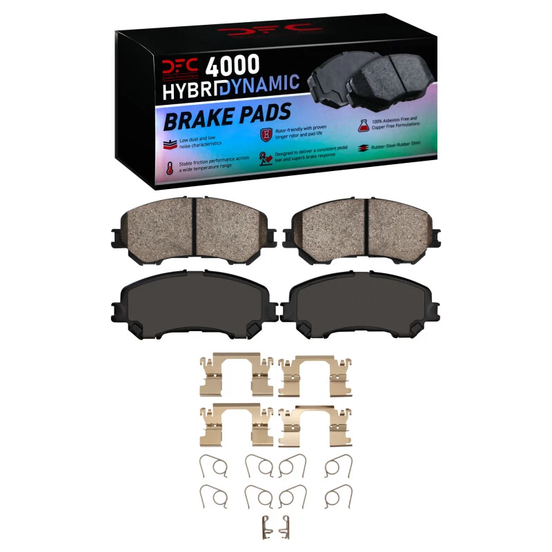DFC 14-23 Nissan X-Trail (Mexico) Front 4000 HybriDynamic Brake Pads and Hardware Kit