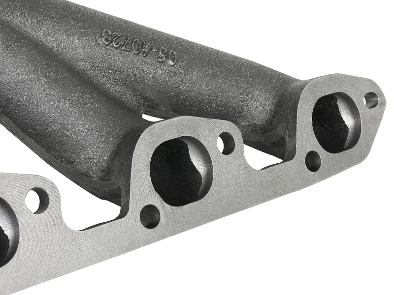 aFe BladeRunner Ported Ductile Eisen Auspuffkrümmer 07-11 Jeep Wrangler (JK) V6-3.8L