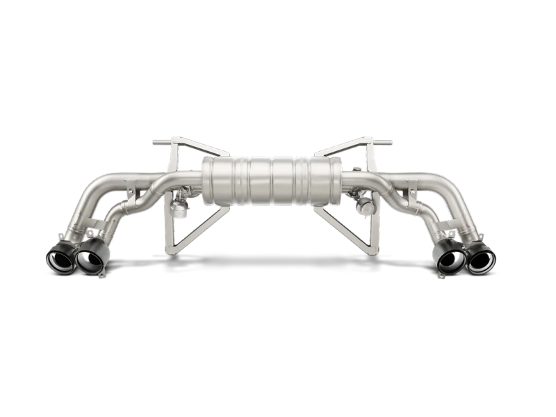 Akrapovic 16-16 Lamborghini Huracan LP 580-2 Coupe/Spyder Slip-On Line (Titanium) w/ Carbon Tips