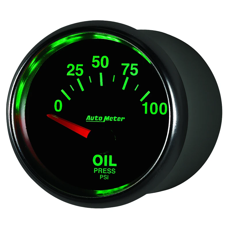 Autometer GS 0-100 PSI Short Sweep Electronic Oil Pressure Gauge