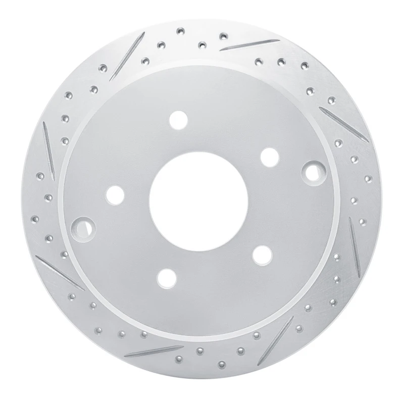 DFC 04-04 Pontiac Gto Rear Left Drilled & Slotted Geoperformance Rotor