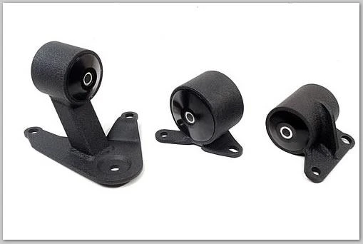 Innovative 92-96 Prelude F-Series/H-Series Black Steel Mounts 85A Bushings