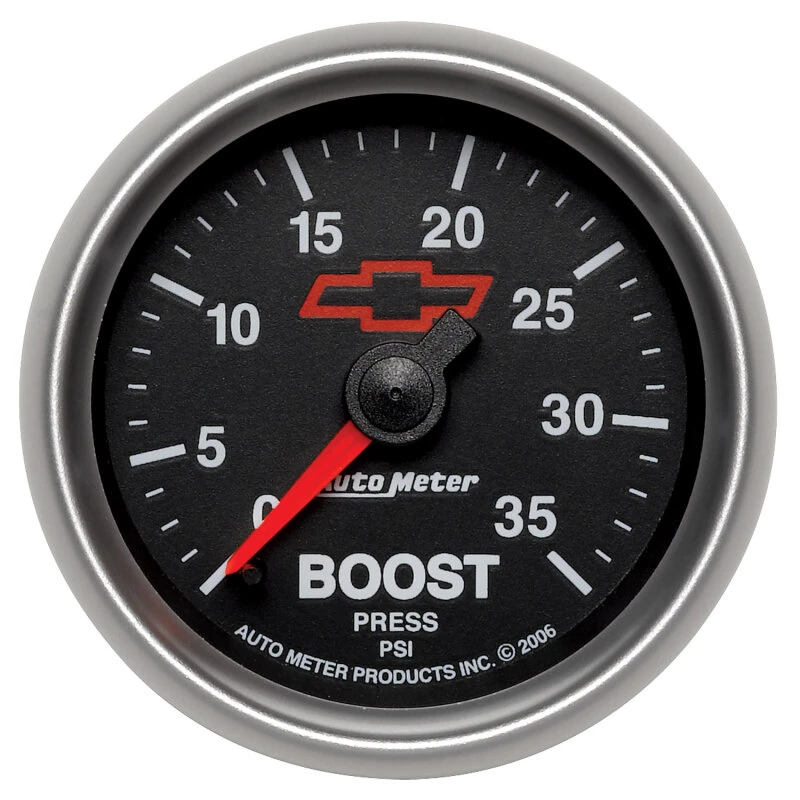 Autometer GM Mechanical 52mm 0-35 PSI Boost Gauge