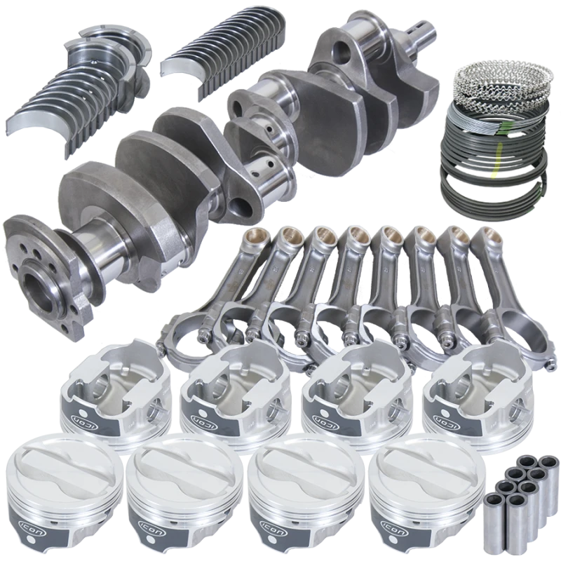 Eagle Chevy 350 3.750in Kurbelwelle 6.000in I-Träger Pleuel -18cc 4.000in Kolben Rotierende Baugruppe