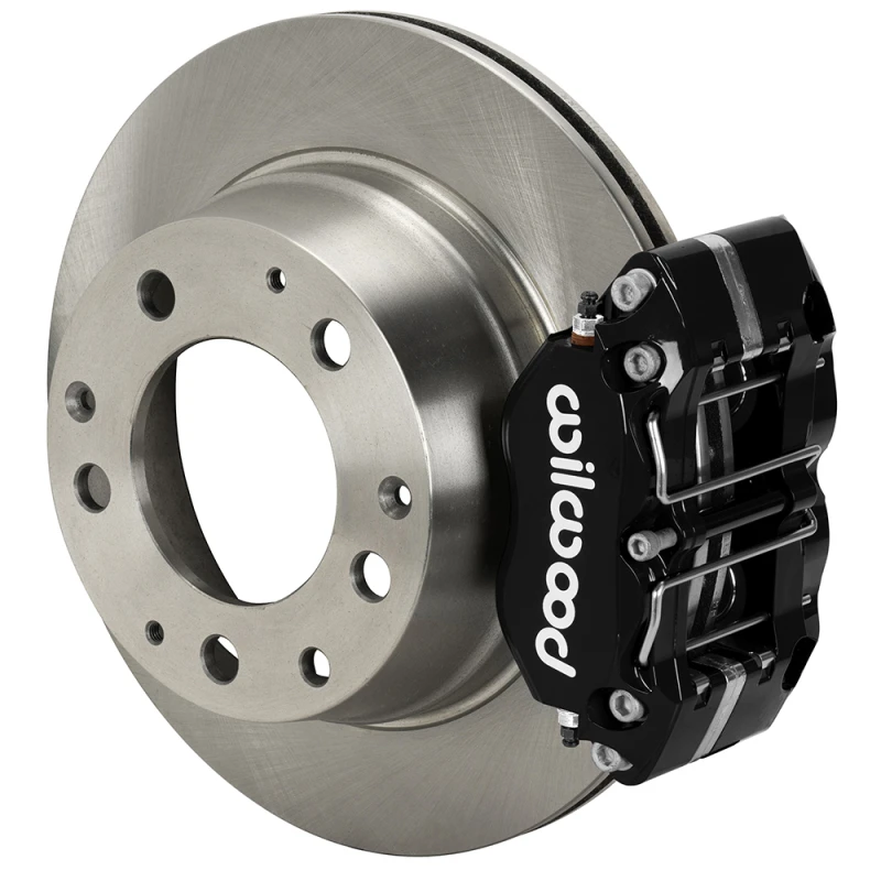 Wilwood kit rear NDPR PORS 911 1984-89 11.42X.95 rotor black W/LINES
