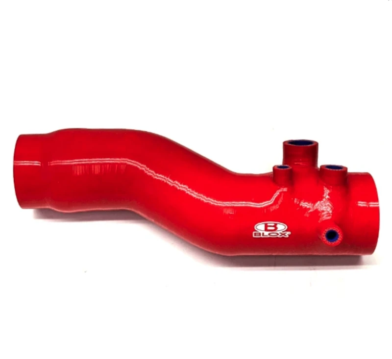 BLOX Racing High Power 3in Turbo Inlet Hose for 15-20 Subaru WRX FA20 - Red