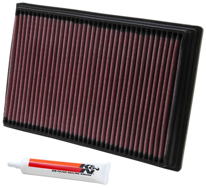 K&N Ersatzluftfilter - Panel 10,688 cm Außenlänge x 7,125 cm Außenbreite x 1,125 cm H
