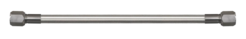 Goodridge 11in Universal Oil Line Assembly w/Clear Fittings