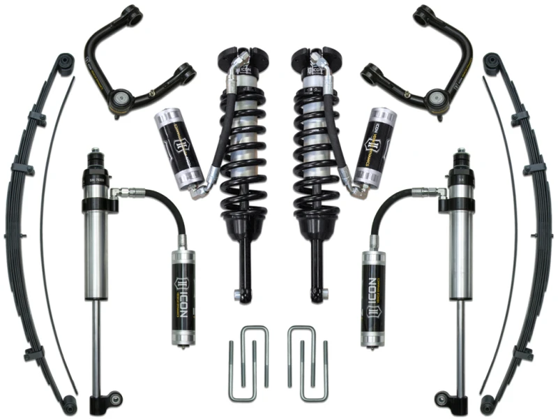 ICON 05-15 Toyota Tacoma 0-3,5 Zoll/16-17 Toyota Tacoma 0-2,75 Zoll Stg 8 Fahrwerksystem mit Rohr-Uca