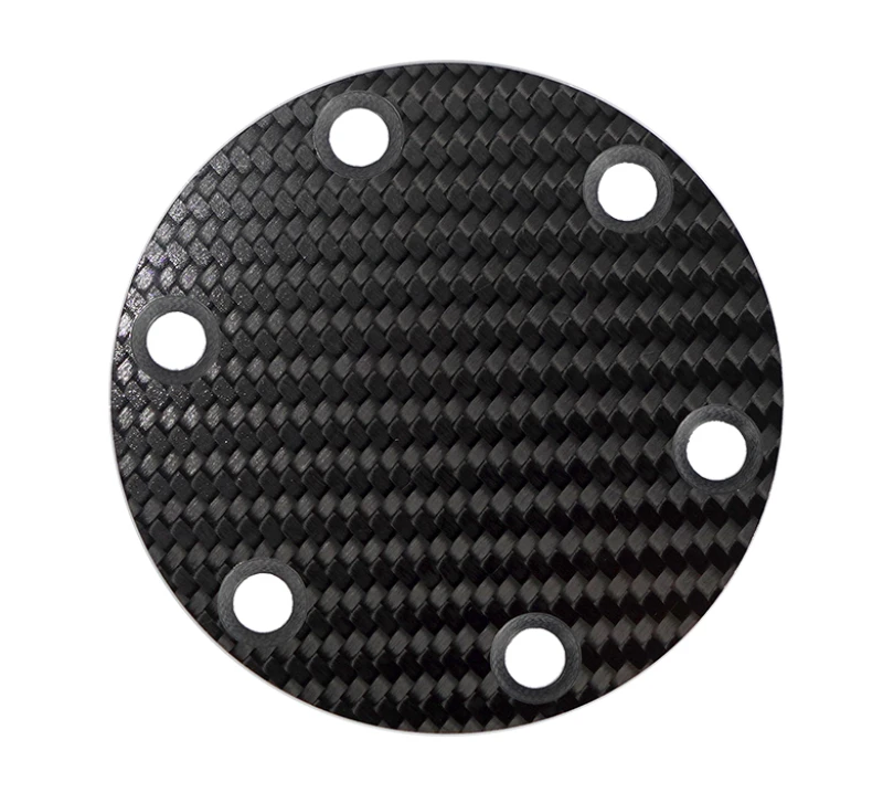 NRG Carbon Horn Delete Plate