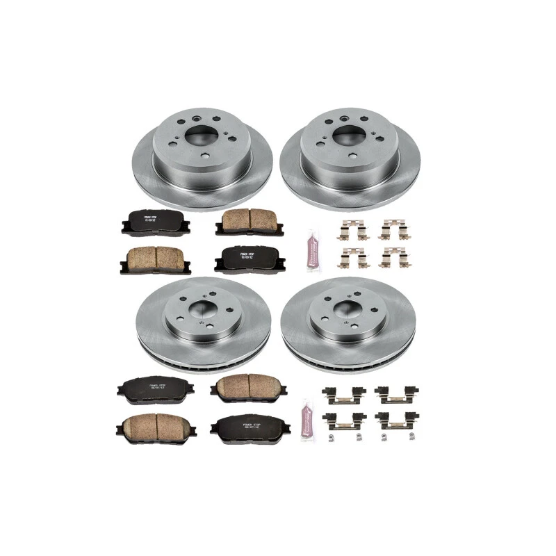 Power Stop 05-06 Toyota Camry Front and Rear Autospecialty Brake Kit