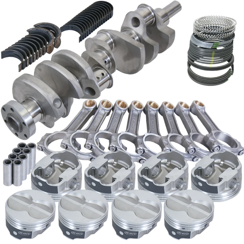 Eagle Ford 289/302 Kurbelwellen-Baugruppe mit 3,400in Kurbelwelle und 5,400in I-Träger Pleuel