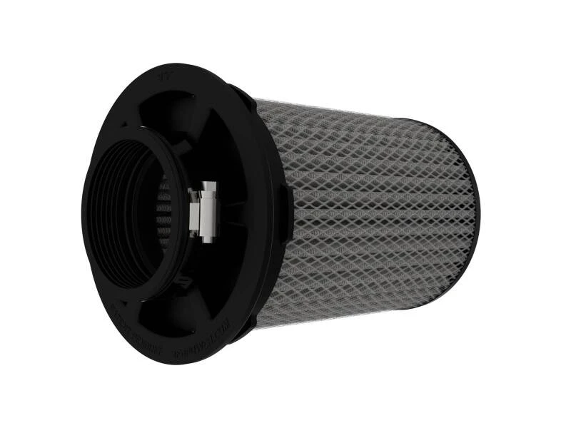 aFe MagnumFLOW Air Filters 3in F x 5-1/2in B x 5-1/4in T (Inverted) x 8in H - Pair