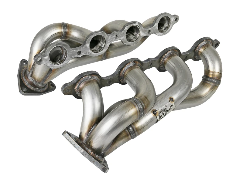 aFe Twisted Steel 1-3/4 Zoll 304 Edelstahl Shorty Headers 2019 GM Silverado / Sierra 1500 V8-5.3L/6.2L