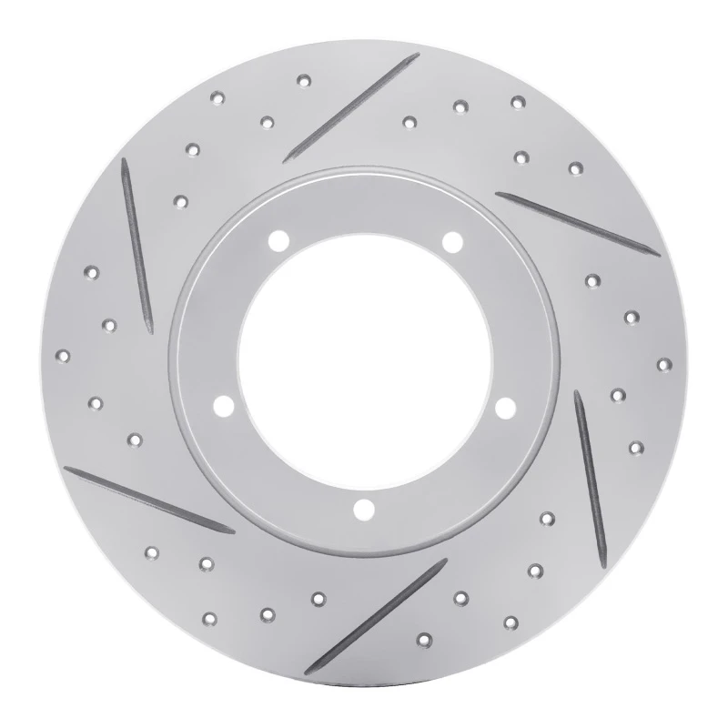 DFC 65-76 Porsche 911 Front Left Drilled & Slotted Geoperformance Rotor