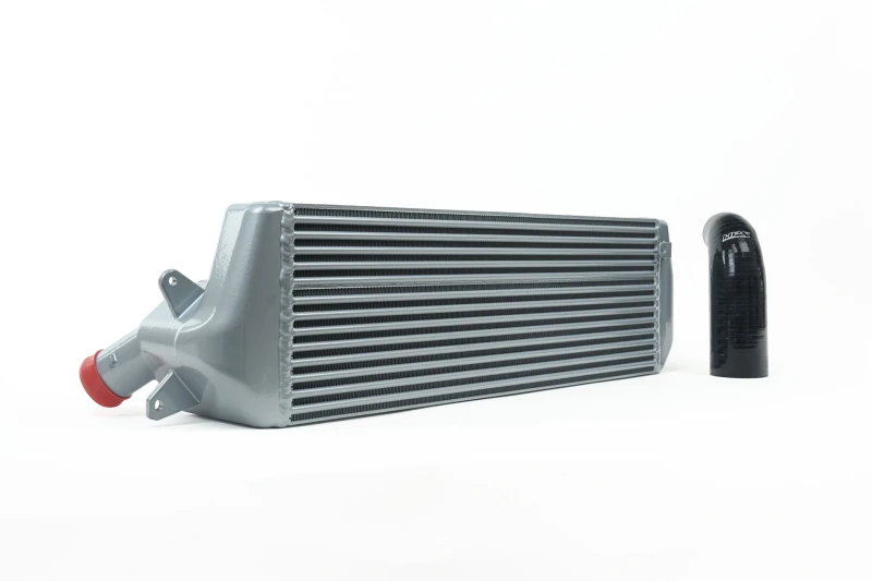 CSF 2020+ Hyundai Veloster N / 2021+ Hyundai i30N DCT Hochleistungs-Intercooler mit gestuftem Kern - Silber