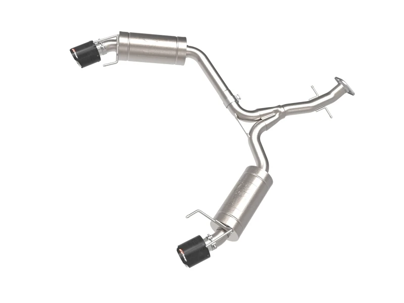 aFe POWER Takeda 06-13 Lexus IS250/IS350 SS Axle-Back Auspuff mit Carbon Endrohren