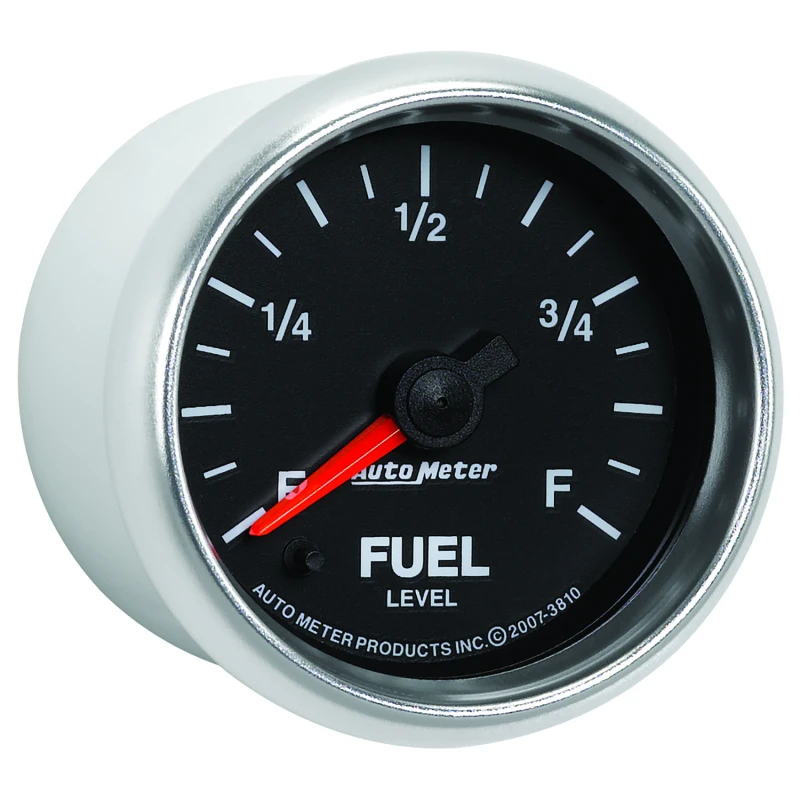Autometer GS 2 1/16in. 0-280 Ohms Fuel Level Gauge - Stepper Motor