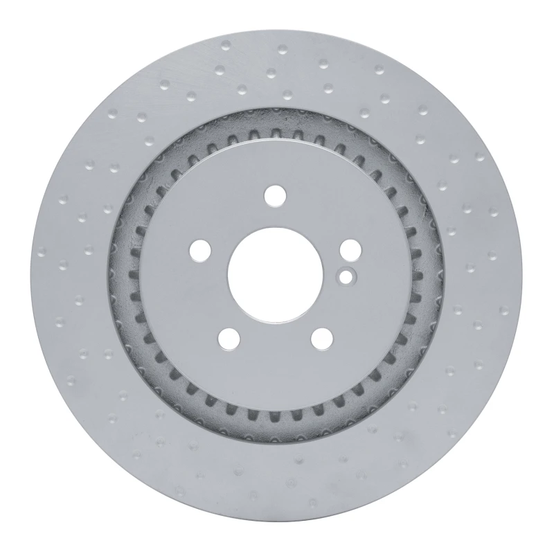 DFC 07-14 Mercedes-Benz S63 AMG Rear Hi-Carbon Alloy Geomet Coated Rotor - Dimpled