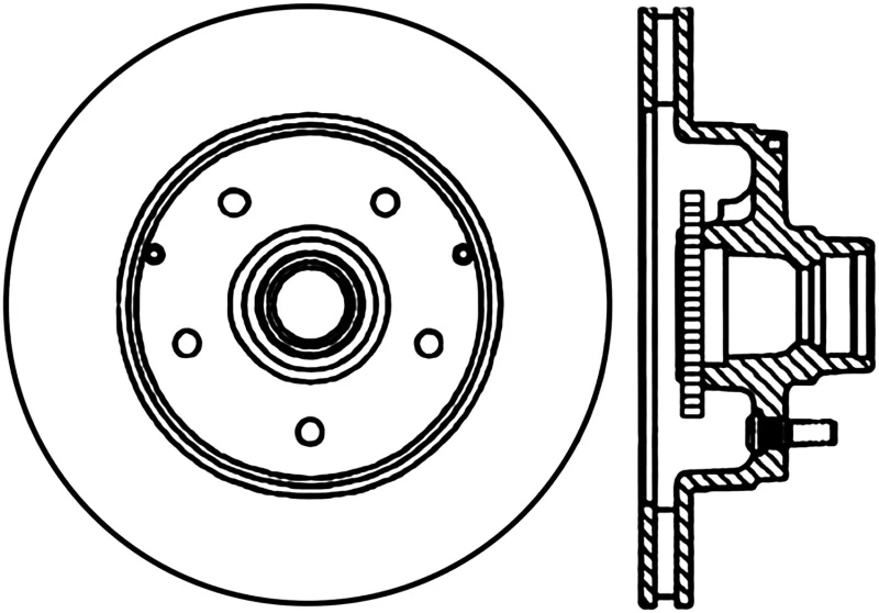 stoptech_126.62035CSR-6794df4692881 StopTech 94-96 Chevrolet Impala / 91-96 Chevrolet Caprice Cryo-Stop Right Front Slotted Rotor