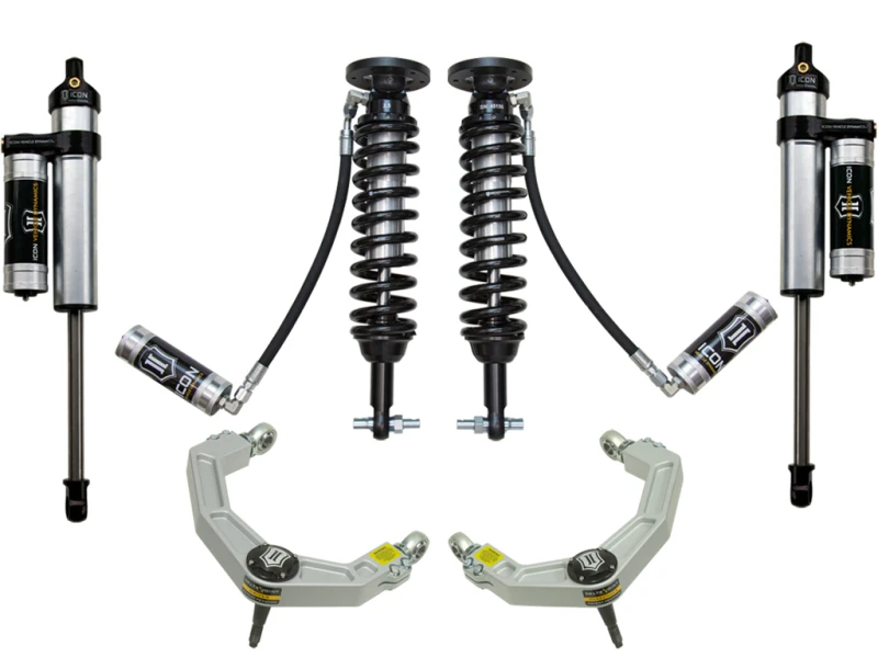 ICON 2014 Ford F-150 4WD 1,75-2,63 Zoll Stage 4 Fahrwerksystem mit Billet Uca