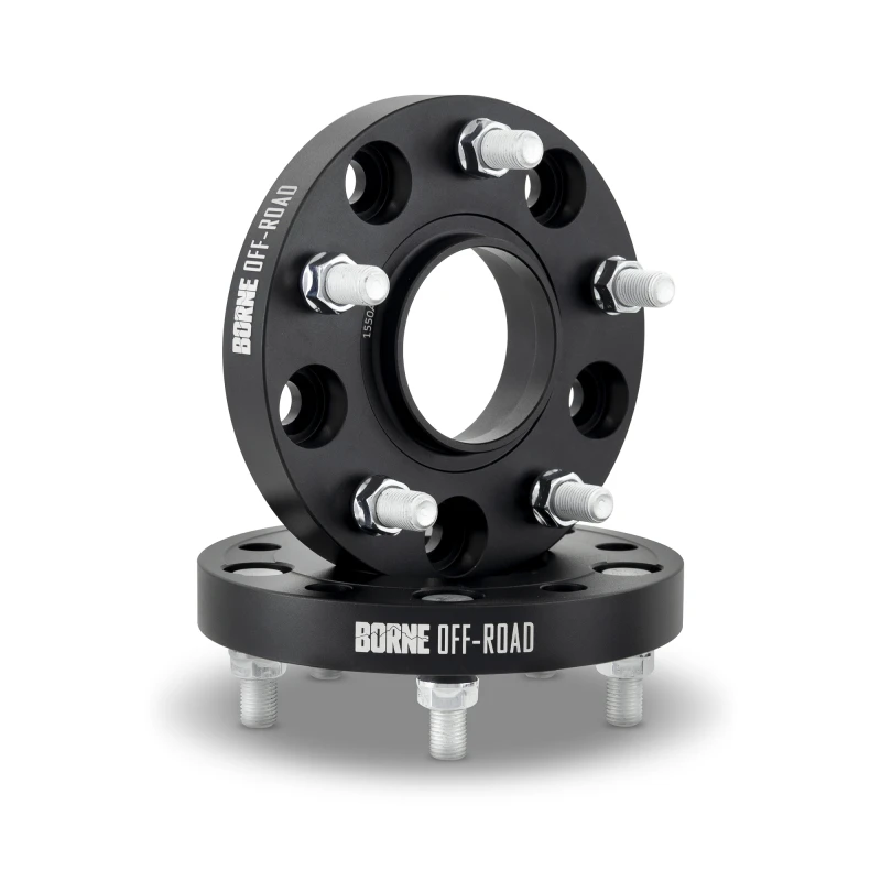 Borne Off-Road Wheel Spacers - 5x114.3 - 71.6CB - 38.1 - 1/2 - Black