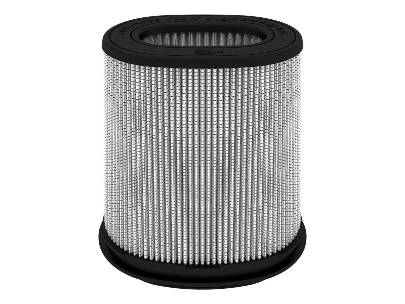 aFe Magnum FLOW Pro DRY S Air Filter 6.75x4.75 Flange 8.25x6.25 Base (Mt2) 7.25x5 Top 8.5 Height