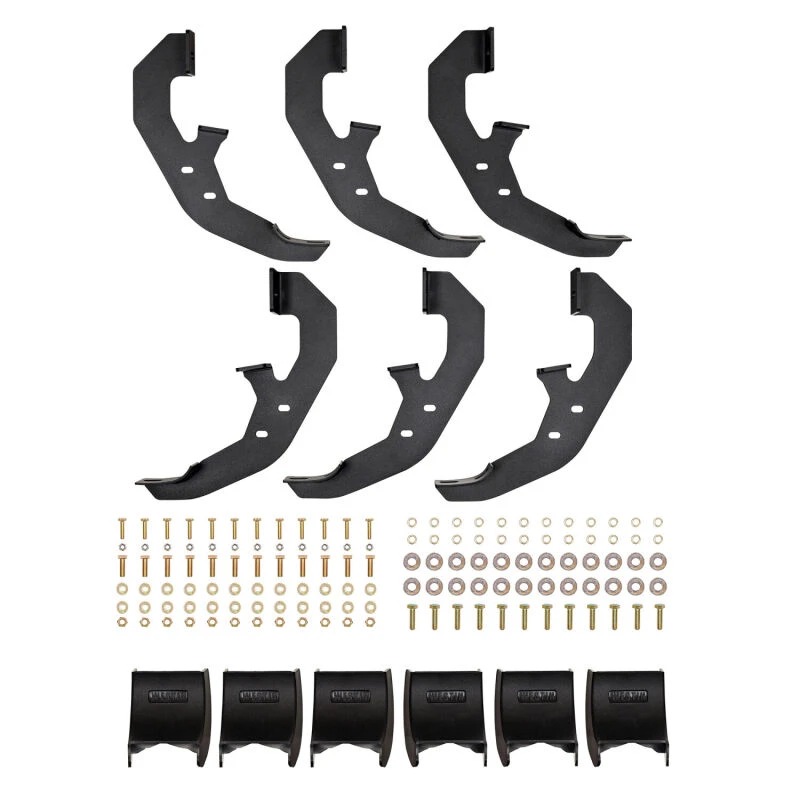 Westin 19-25 Chevy/GMC Silverado/Sierra 1500/2500/3500 Double Cab AT6 Running Boards Black