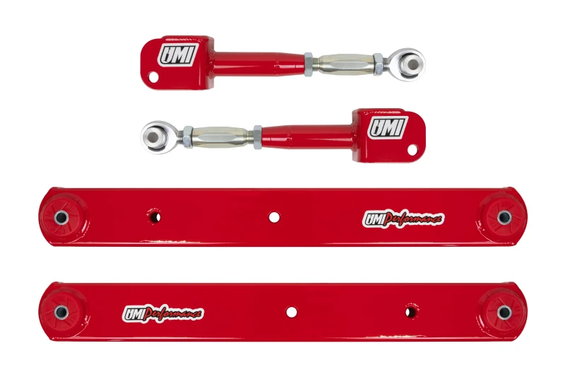 UMI Performance 64-67 GM A-Body Hinterer Kontrollarm Kit Voll Versteift Unten Einstellbare Oben