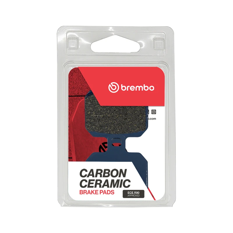Brembo OE Carbon Ceramic Brake Pad - Front for 04-13 Derbi GPR Racing 50cc/08-15 Rieju Tango 250cc