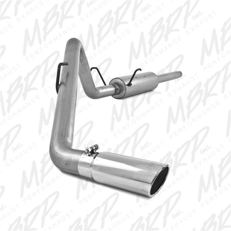 MBRP 2004-2005 Dodge Ram Hemi 1500 5.7L SC/CC-SB Katzenheck Single Seite