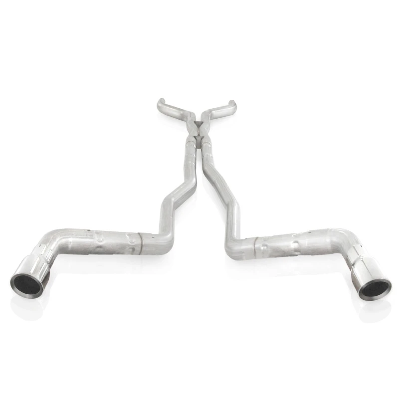 Stainless Works 10-15 Camaro 6.2L 3 Zoll Dual-Kammer-Auspuff-System X-Rohr Werkanschluss