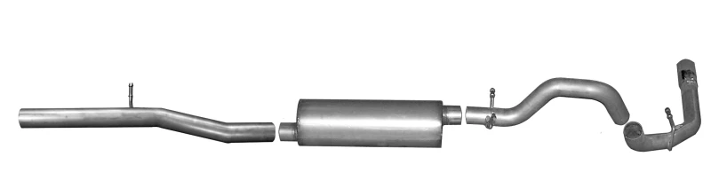 gibson_315628-67933b945fe07 Gibson 14-18 GMC Sierra 1500 Basis 5.3L 3.5in Cat-Back Einzelauspuff - Aluminized