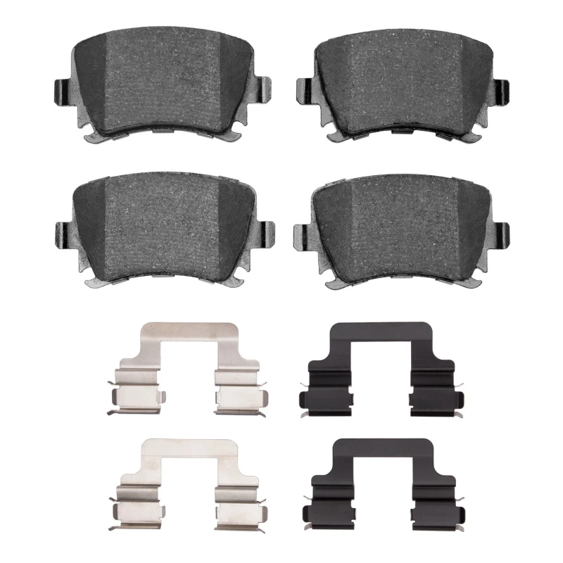 DFC 06-21 Audi TT Quattro Rear 5000 Advanced Low Metallic Brake Pads and Hardware Kit