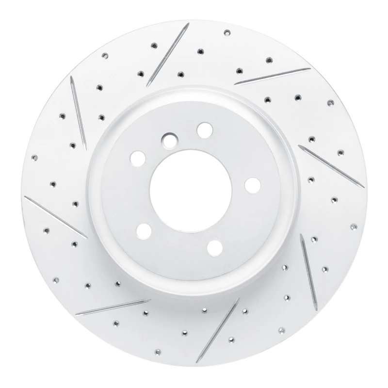 DFC 11-16 BMW Z4 Front Left Drilled & Slotted Geoperformance Rotor
