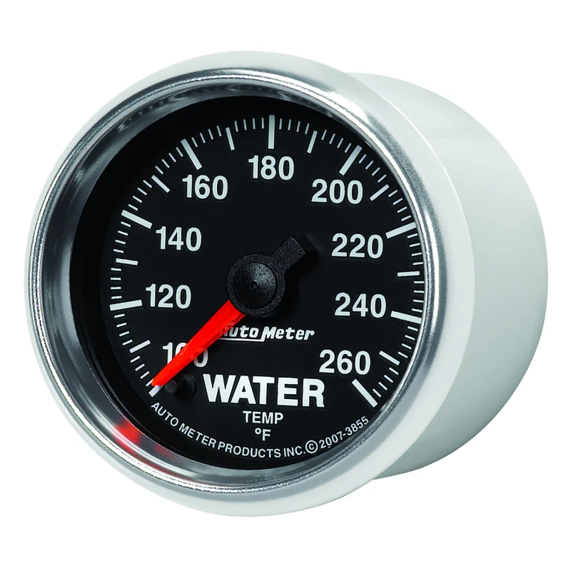 Autometer GS 100-260 degree Electronic Water Temperature Gauge