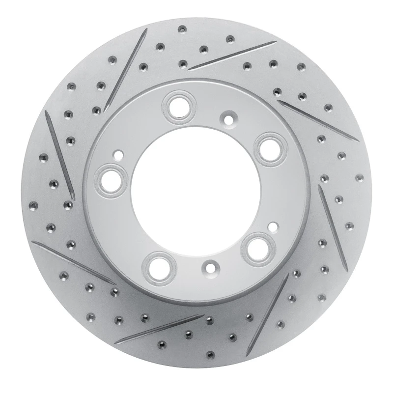 DFC 97-04 Porsche Boxster Rear Right Drilled & Slotted Geoperformance Rotor