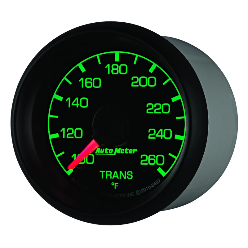 Autometer Factory Match Ford 52,4mm Vollständiger Durchlauf Elektronisch 100-260 Grad F Getriebe-Temperaturanzeige