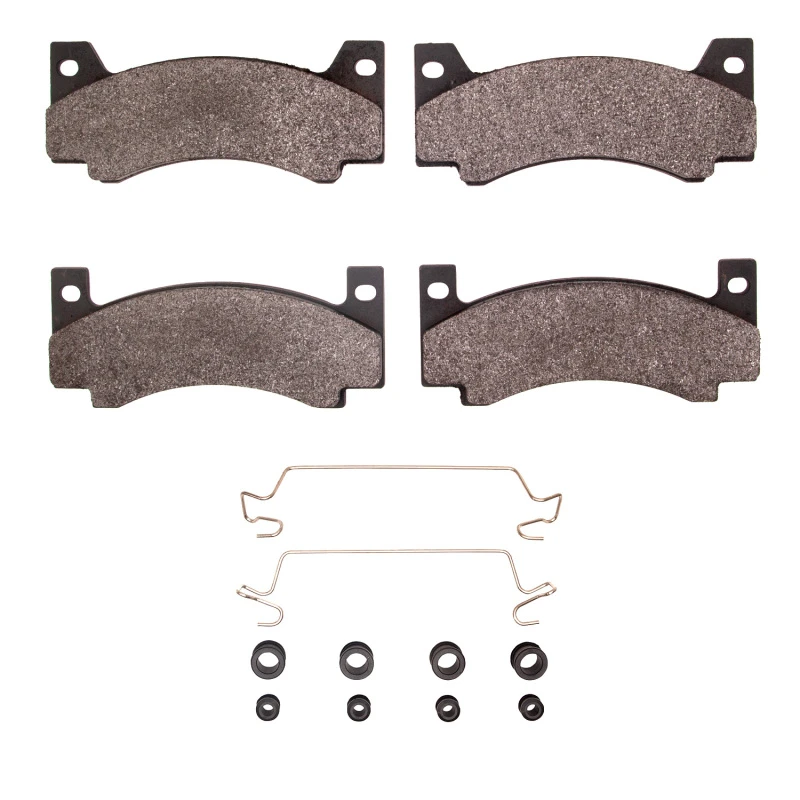 DFC 69-76 American Motors MATADOR Front 5000 Advanced Semi Metallic Brake Pads and Hardware Kit