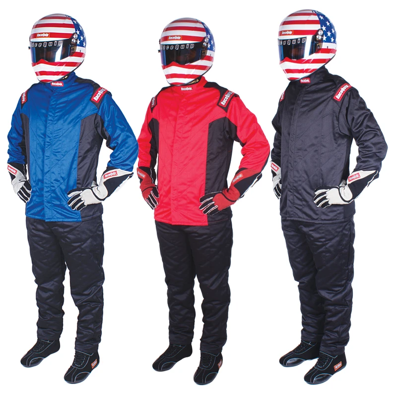 RaceQuip Red Chevron-5 Jacket SFI-5 - Large