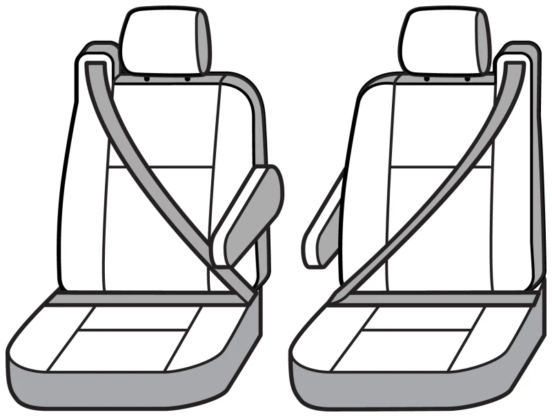 Covercraft 03-06 Chevrolet Carhartt Super Dux SeatSaver Front Row Custom Seat Cover - Gravel