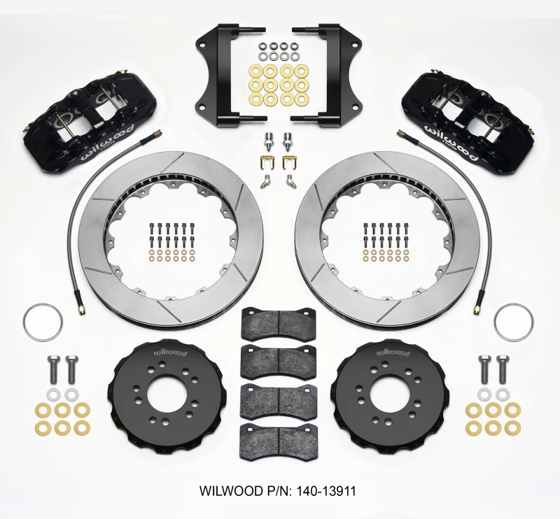 wilwood_140-13911-6795702c5ff2b Wilwood AERO6 Front Hat Kit 15.00 2014-up Corvette C7 w/Lines