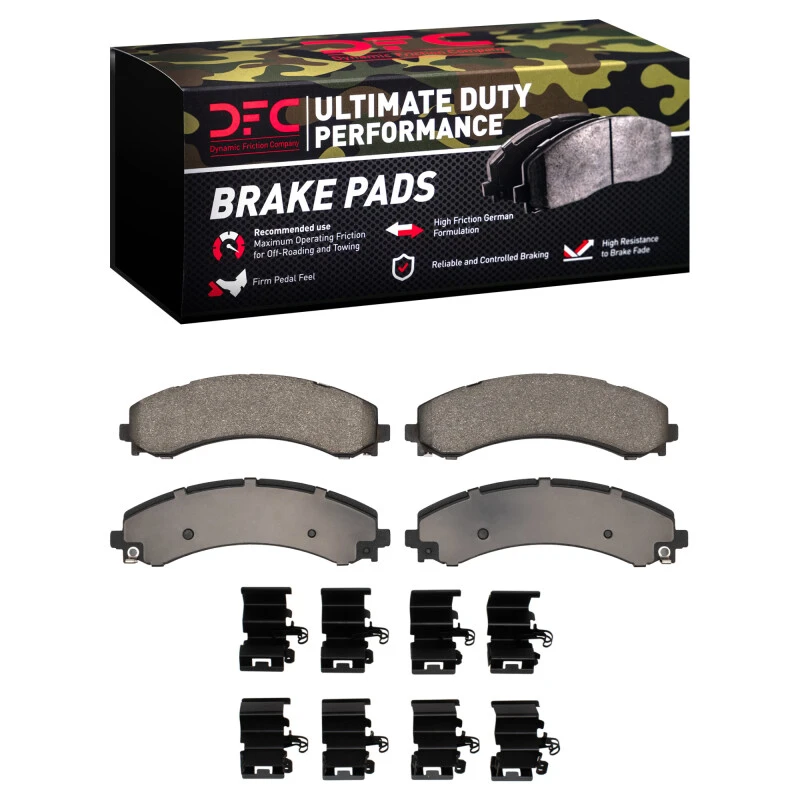 DFC 19-25 Ram 3500 Rear Ultimate Duty Performance Brake Pads and Hardware Kit