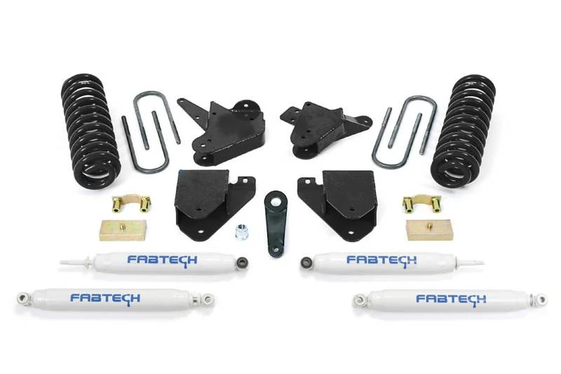 Fabtech 08-10 Ford F250 2WD V8 Gas 6 Zoll Basic System mit Perf. Shocks