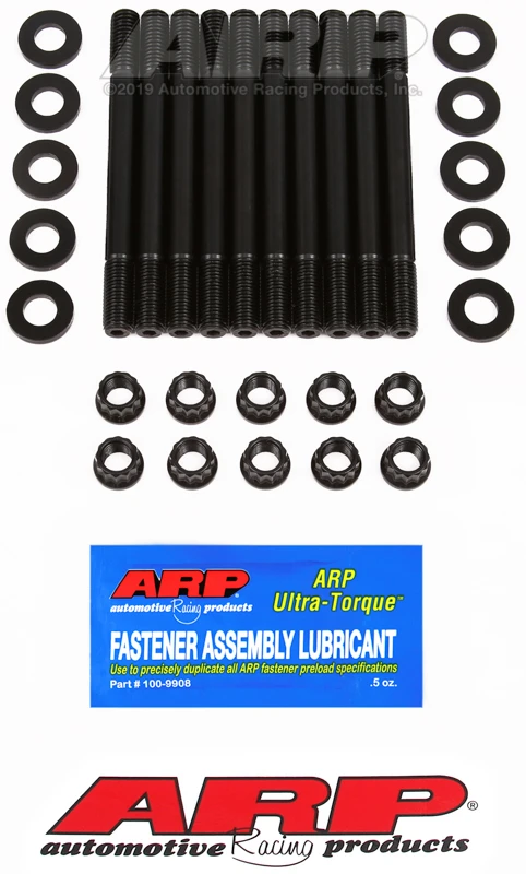 ARP Hauptstift-Kit für Saturn 1.9L 2-Bolt Haupt mit 1/2 Zoll Riemen / Zylinderkopfstift-Kit für Nissan KA24DE