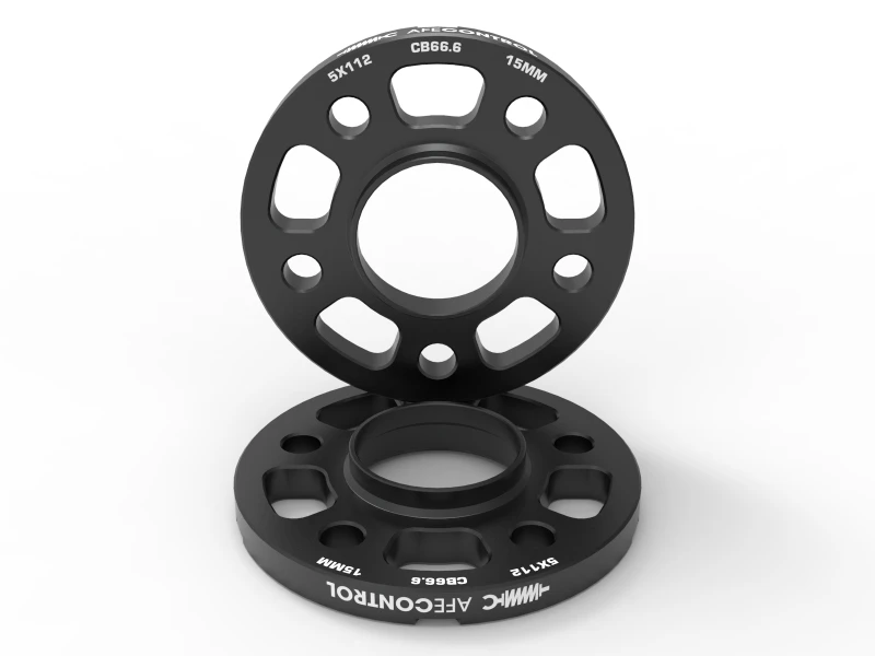 aFe CONTROL Billet-Aluminium-Radabstandshalter 5x112 CB66.6 15mm - Toyota GR Supra/BMW G-Serie