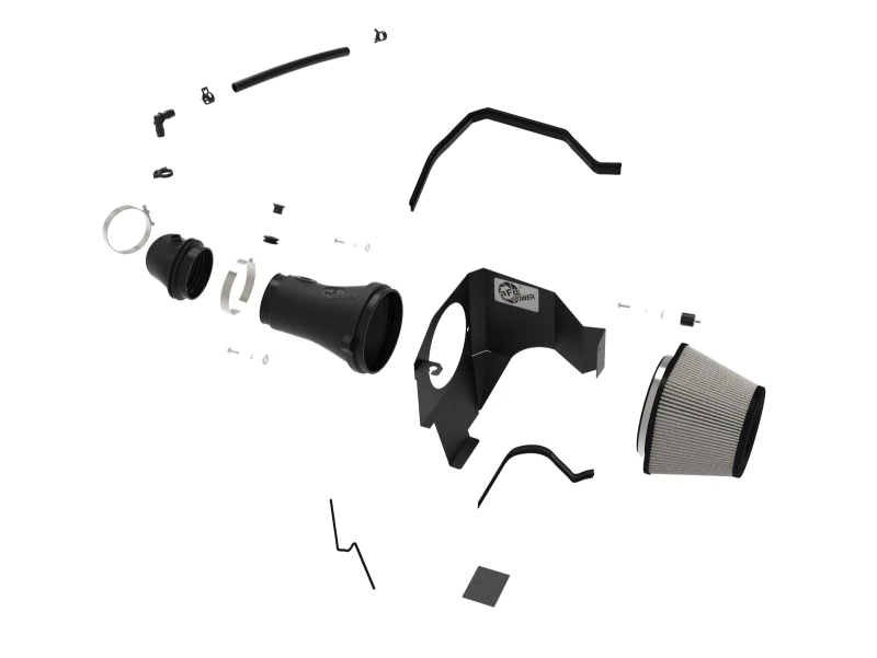 aFe Magnum FORCE Stage-2XP Kaltluft-Ansaugsystem mit Pro DRY S - Media Black