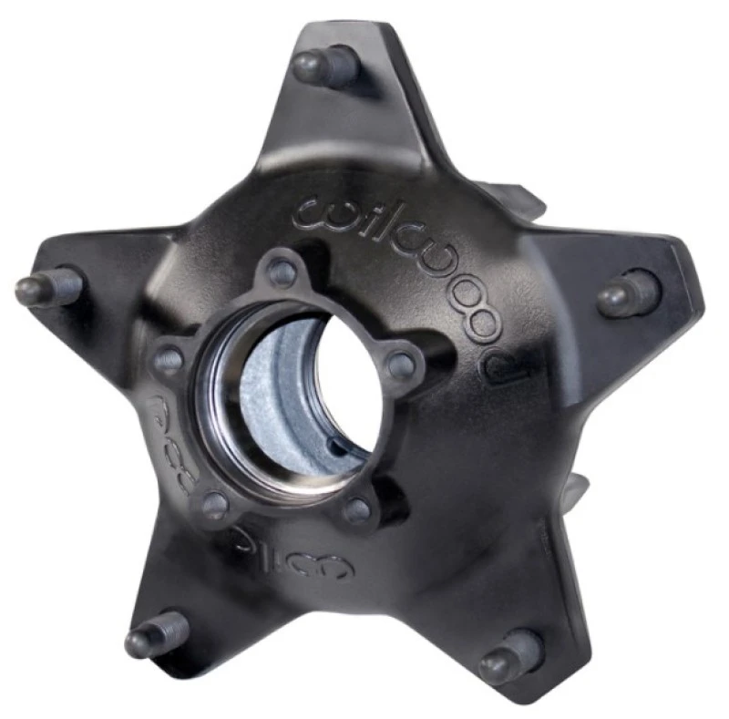 Wilwood Hub-Starlite 55 Hinten - Standard Offset 5/8 C Studs-Bohrung-Schwarz-Ohne Läufe