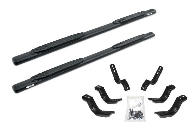 Go Rhino 19-20 Chevy 1500 4 Zoll OE Xtreme Komplett-Kit mit Seitenstufen + Halterungen