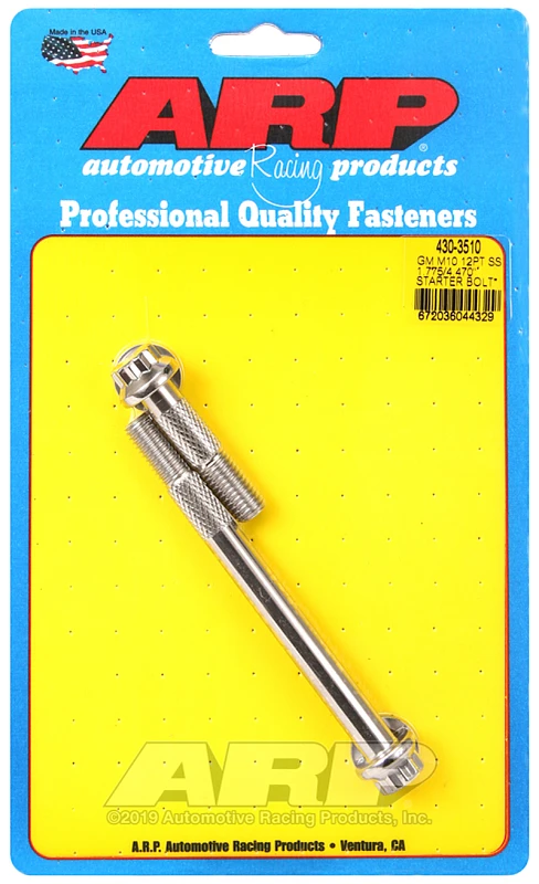 ARP Starterbolzen-Kit für GM M10 12pt SS 1.775/4.470in
